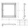 Revisionsklappe Trockenbau 30x30 cm mit 25mm GK Alu