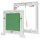 Revisionsklappe Trockenbau 10x10 cm mit 12,5mm GK Alu weiß