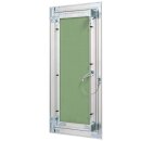 Revisionsklappe Trockenbau 20x50 cm mit 12,5mm GK Alu