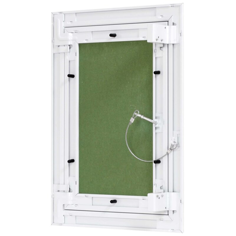 Revisionsklappe GK 12,5mm - 20 x 30 - Alu pulverbeschichtet wei