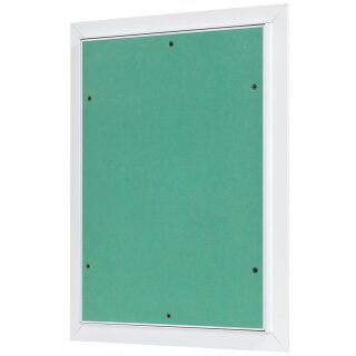 Revisionsklappe Trockenbau 30x40 cm mit 12,5mm GK Alu weiß