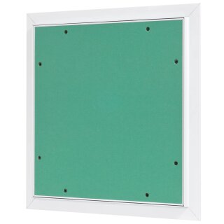 Revisionsklappe Trockenbau 35x35 cm mit 12,5mm GK Alu weiß