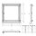 Revisionsklappe Trockenbau 20x30 cm mit 25mm GK Alu