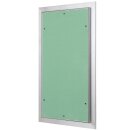Revisionsklappe Trockenbau 25x50 cm mit 12,5mm GK Alu