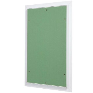 Revisionsklappe Trockenbau 30x50 cm mit 12,5mm GK Alu weiß