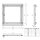 Revisionsklappe Trockenbau 60x60 cm mit 25mm GK Alu