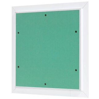 Revisionsklappe Trockenbau 30x30 cm mit 12,5mm GK Alu weiß