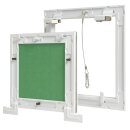 Revisionsklappe Trockenbau 40x40 cm mit 12,5mm GK Alu weiß