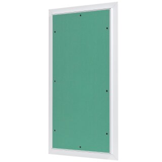 Revisionsklappe Trockenbau 30x60 cm mit 12,5mm GK Alu weiß