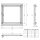 Revisionsklappe Trockenbau 60x90 cm mit 12,5mm GK Alu
