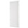 Revisionsklappe 40 x 80 cm – weiß, aus Stahl, Vierkantschloss