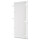 Revisionsklappe 40 x 80 cm – weiß, aus Stahl, Vierkantschloss