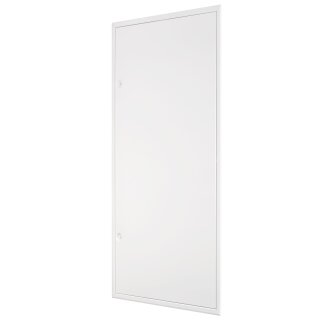 Revisionsklappe 50x100 cm – weiß, aus Stahl, verstärkte Ausführung