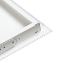 Revisionsklappe 50x100 cm – weiß, aus Stahl, verstärkte Ausführung