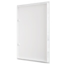 Revisionsklappe 60x80 cm – weiß, aus Stahl, Vierkantschloss, verstärkte Ausführung