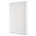 Revisionsklappe 60 x 80 cm – weiß, aus Stahl, Vierkantschloss