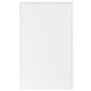 Premium Revisionstür Vierkant Stahl weiß 60x100