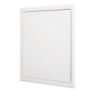 Revisionsklappe 30 x 30 cm – weiß, aus Stahl,...