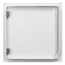 Revisionsklappe 30 x 30 cm – weiß, aus Stahl, Schnappverschluss