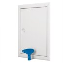 Revisionsklappe 20 x 25 cm – weiß, aus Stahl,...