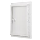 Revisionsklappe 20 x 25 cm – weiß, aus Stahl,...