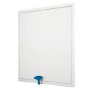 Revisionsklappe 50 x 50 cm – weiß, aus Stahl,...