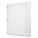 Revisionsklappe 50 x 50 cm – weiß, aus Stahl,...