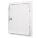Revisionsklappe 30 x 30 cm – weiß, aus Stahl,...